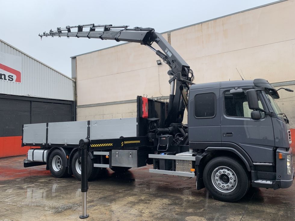 alquiler camion grua pluma barcelona