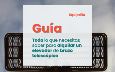 Guía para alquilar un elevador de brazo telescópico