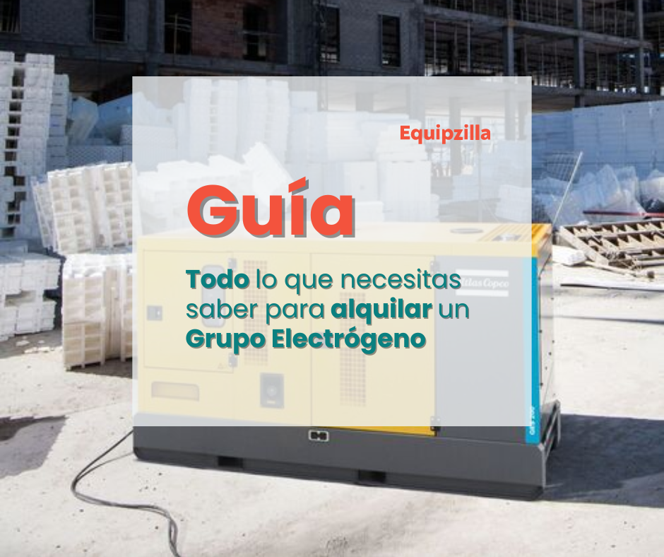 Guía para alquilar un grupo electrógeno