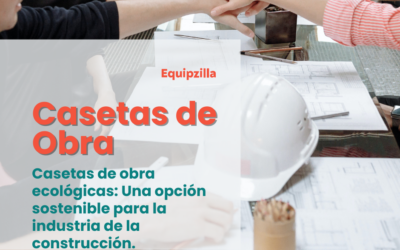 Casetas de obra ecológicas: Una opción sostenible para la industria de la construcción.