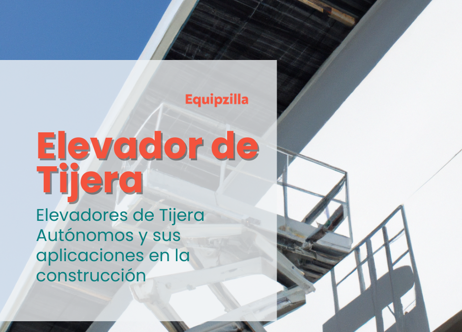 Elevadores de tijera autónomos